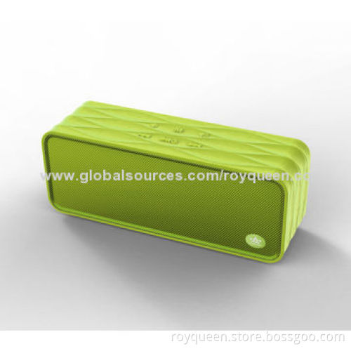 Bluetooth Speaker, Supports USB Audio, microSD Card, Music Playing, NFC, FM Radio